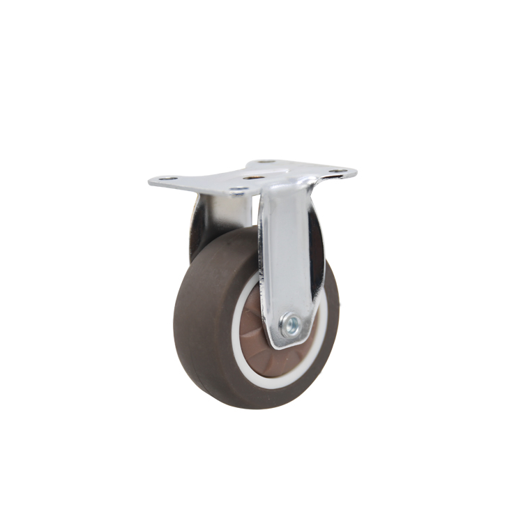 Fix Customized Heavy PU Light Duty TPR Caster Wheel with Good Price