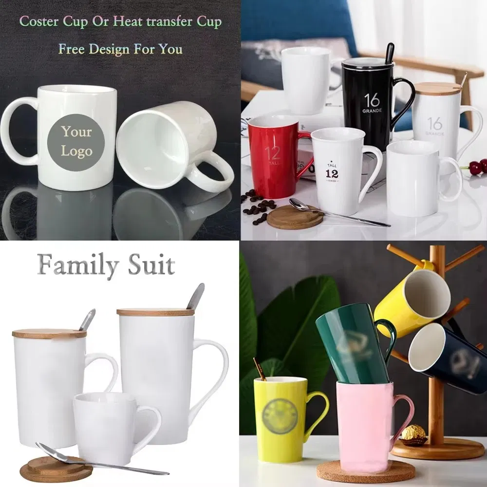 Custom Printed Porcelain Mug Thermal Insulated Hot Coffee Cup with Unique Design