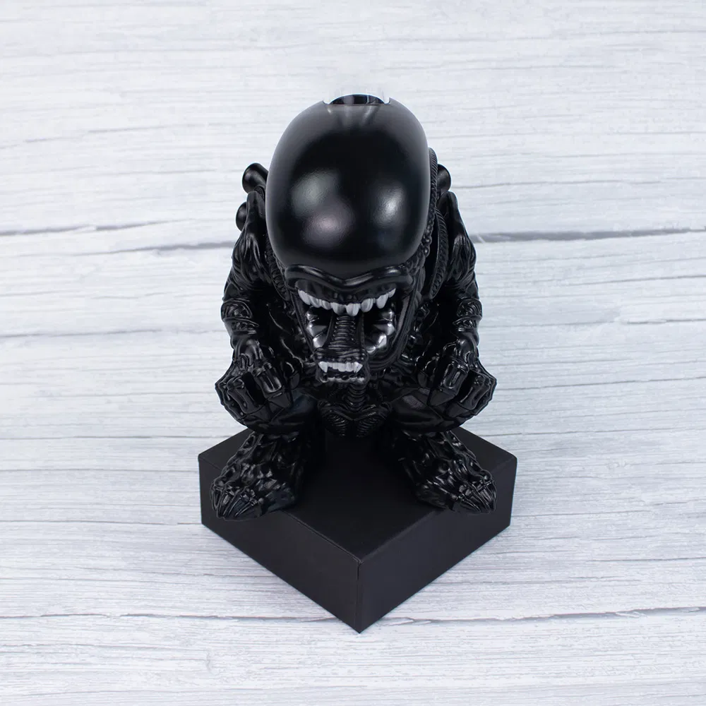 Smokeshop Pipe Alien PVC Silicone Smoking Water Pipe