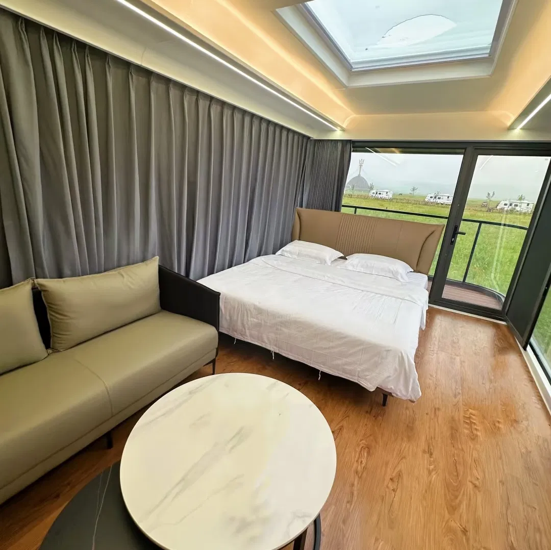 High Quality Modular Space Cpasule House Prefab Villa House for Travel Resort