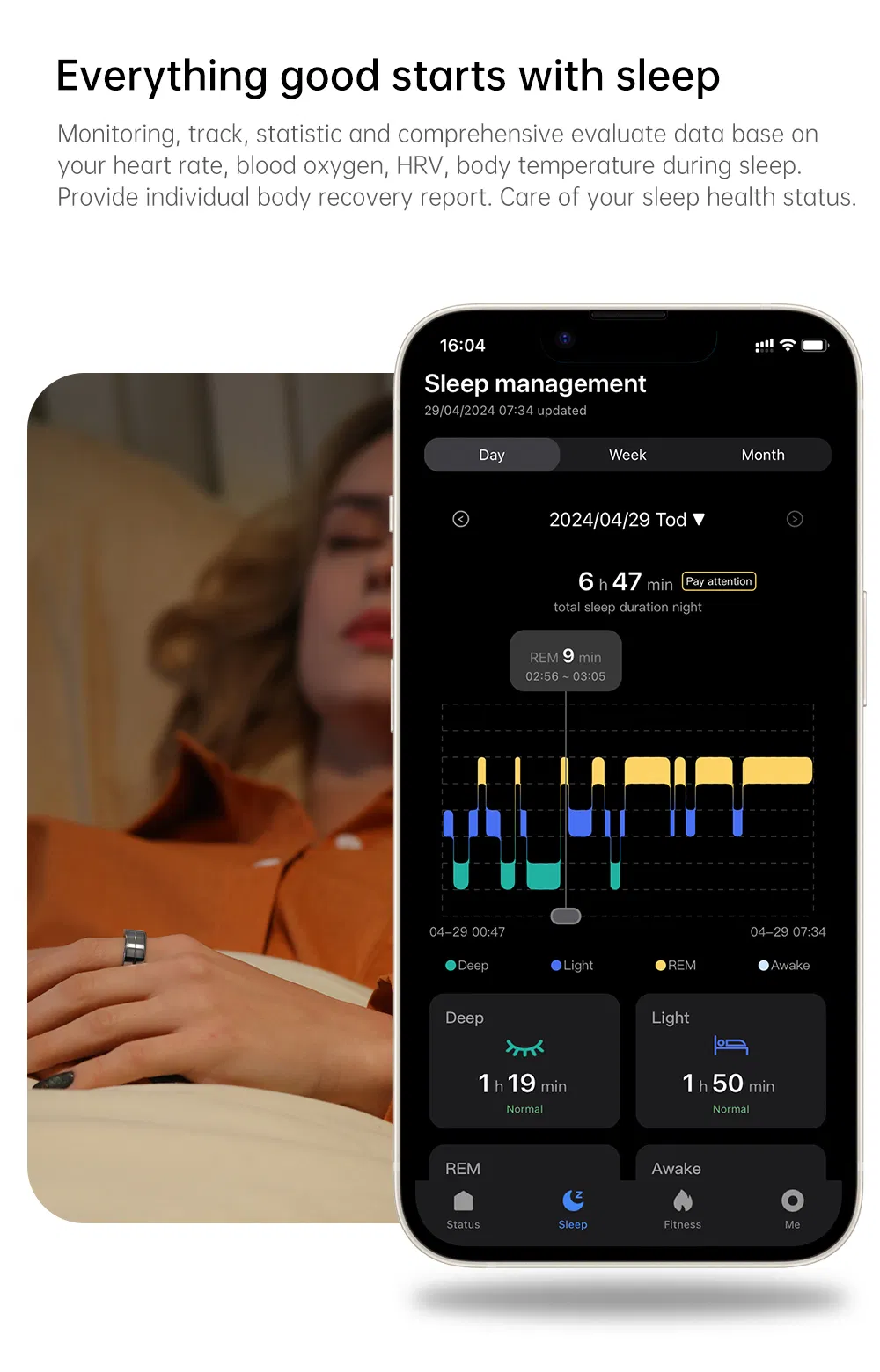 Умное кольцо Innovation: ультратонкое, металлическое