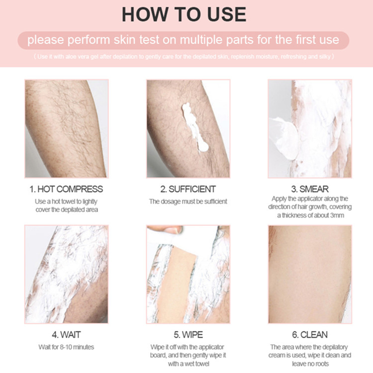 OEM ODM Private Label Best Hair Removal Cream for Men