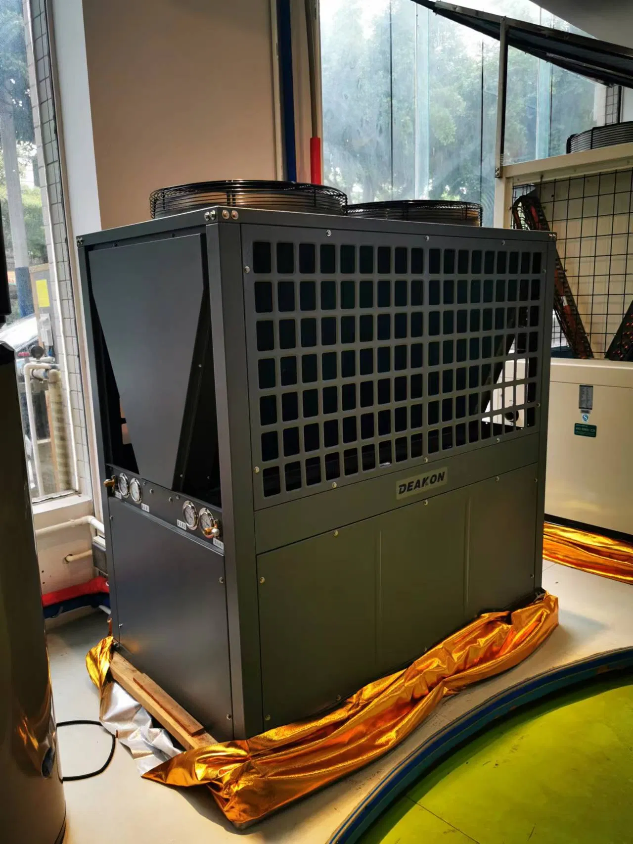 Deakon C2 PRO--52kw Commercial Hybrid Inverter Evi Air Source Heat Pump, WiFi APP Control, -25c Application