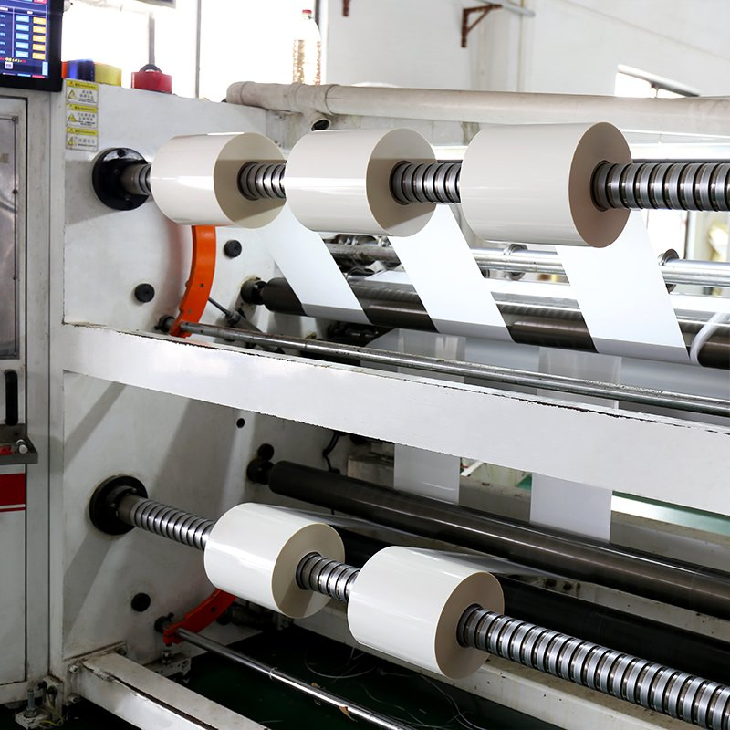 Special Materials for Small Caliber Transparent Pet Paper Labels Raw Materials