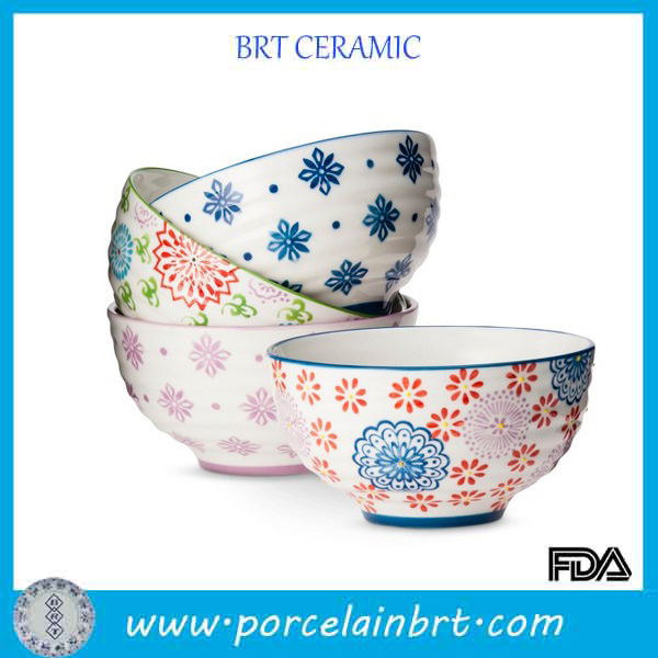 Home Salad Dog Ceramic Soup Pet Japanese Noodle Set Fruit Bowl/Porcelain Noodle Bowl/Porcelain Soup Bowl