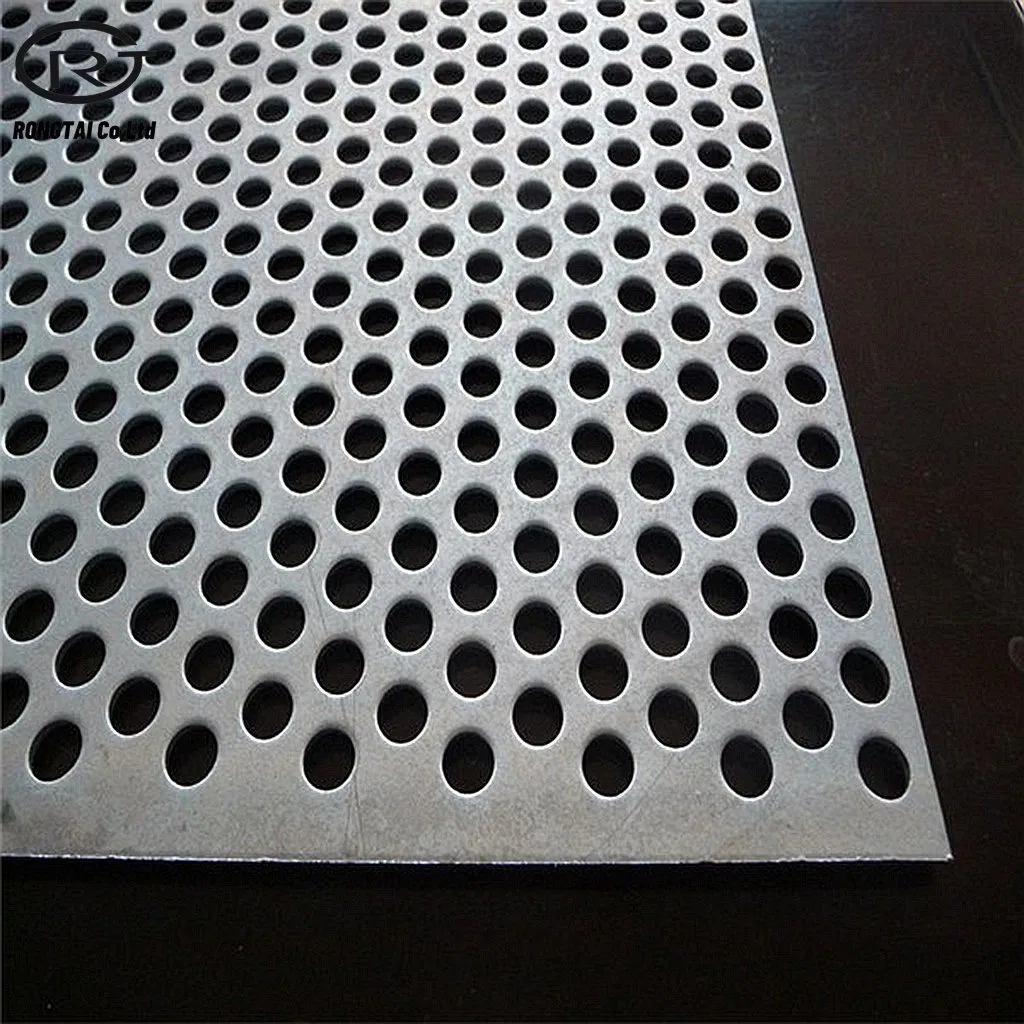 Perforated Metal Facade for Decoration and Protection of Buildings