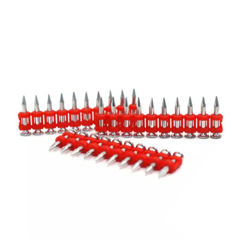 Hard Concrete Stainless Steel Nails High Quality Drive Pins for Gas Actuated Nail Gun Fastening in Concrete Steel Iron Industrial Grade Heavy Duty Fixin