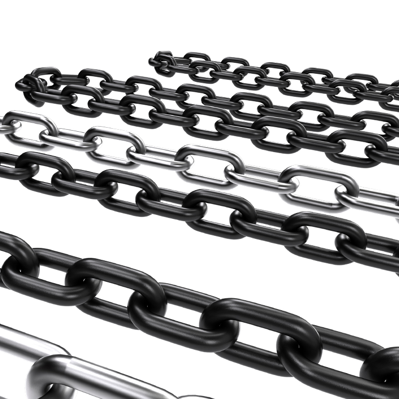 Industrial Heavy Duty 6mm 8mm 10mm 12mm 16mm 20mm Black Steel Welded G80 Lifting Steel Chain for Sale