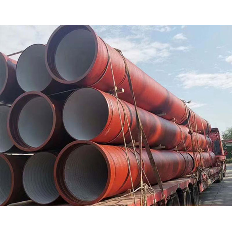 ISO2531 BS En589 Cement Lined K9 Centrifugal Ductile Cast Iron Pipes for Potable Water