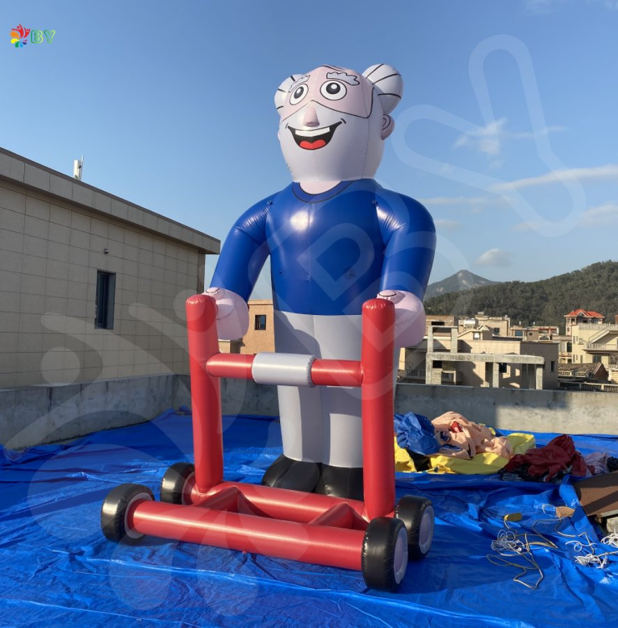 Party Rental Opblaasbaar balloon Birthday Decoration Inflatable Abraham Balloon