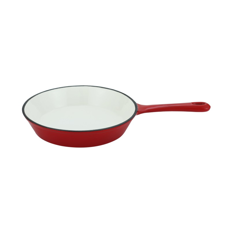 Enamel Coating Cast Iron Non-Stick Small Cast Iron Cookware Skillets with Handle Fry Pan
