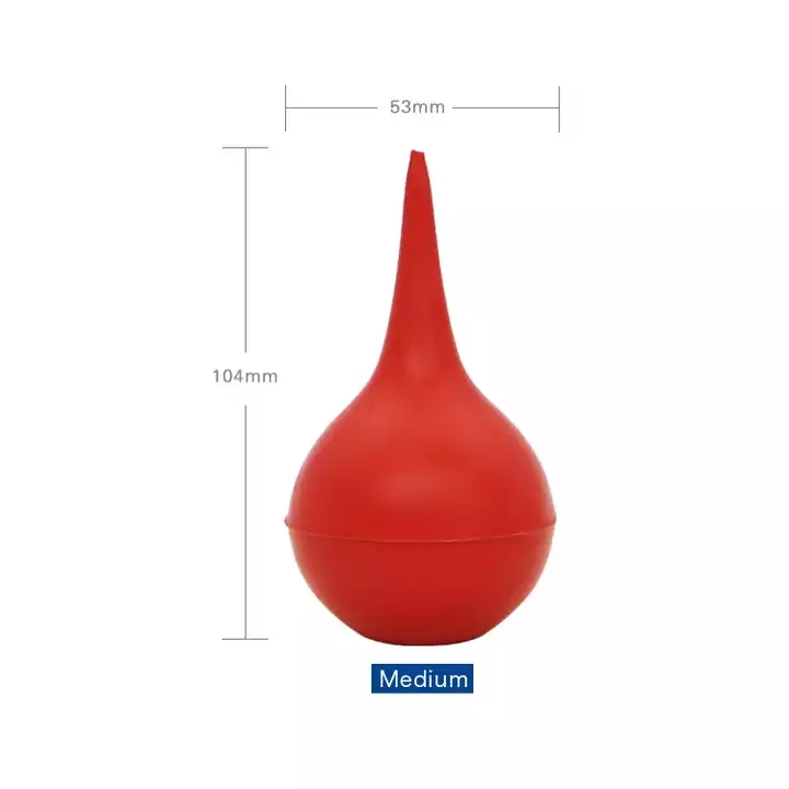 PVC or Rubber Material Single Use Wash Ear Ball with Packaging for Personal Care Dedusting Clinical Cure