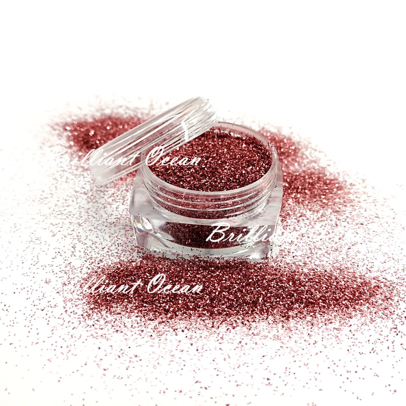 Red Color Glitter Dust Glitter Powder for Crafts