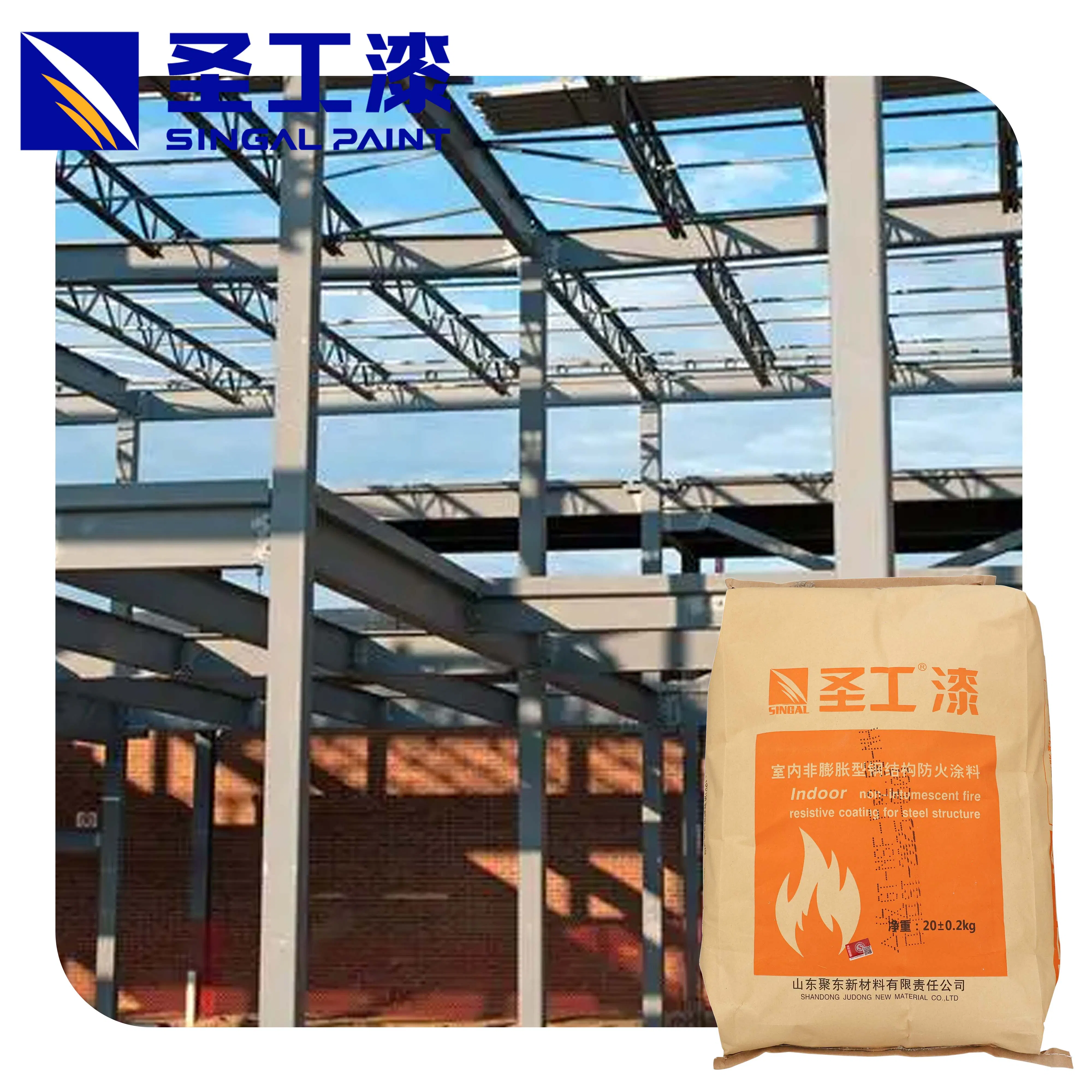 Flame Retardant Paint for Industrial Gypsum Based Fireproofing