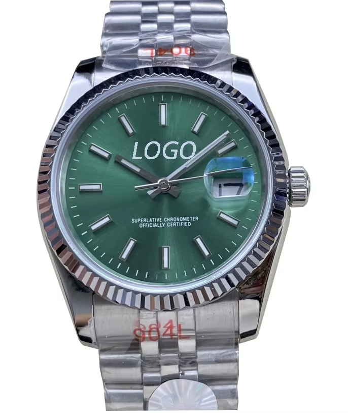 Wholesale Moissanite Mechanical Luxury Gift Watches 1: 1 Replica AAA Swiss Automatic Clock Glass Mirror Steel Strip Men's Business Wrist Watch