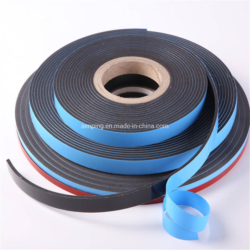 China PVC Foam Glazing Tape Double Sided EPDM Foam Tape PE Waterproof Glazing Tape EVA Foam Sealing Strip