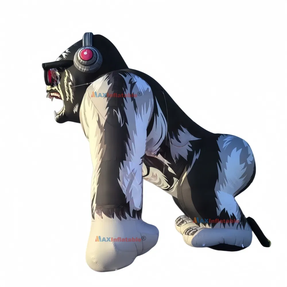 Giant Inflatable Gorilla Air Model Costume Impressive Outdoor Display