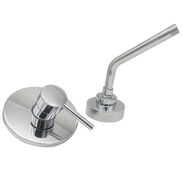 E9905-5 Bathroom Concealed Install Bath Shower Mixer Faucet Brass Railshower Bathroom Shower Faucet