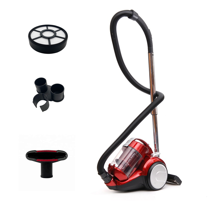 1400W Canister Vacuum Cleaner Bagless 5m Cable Length for Home Carpet Using