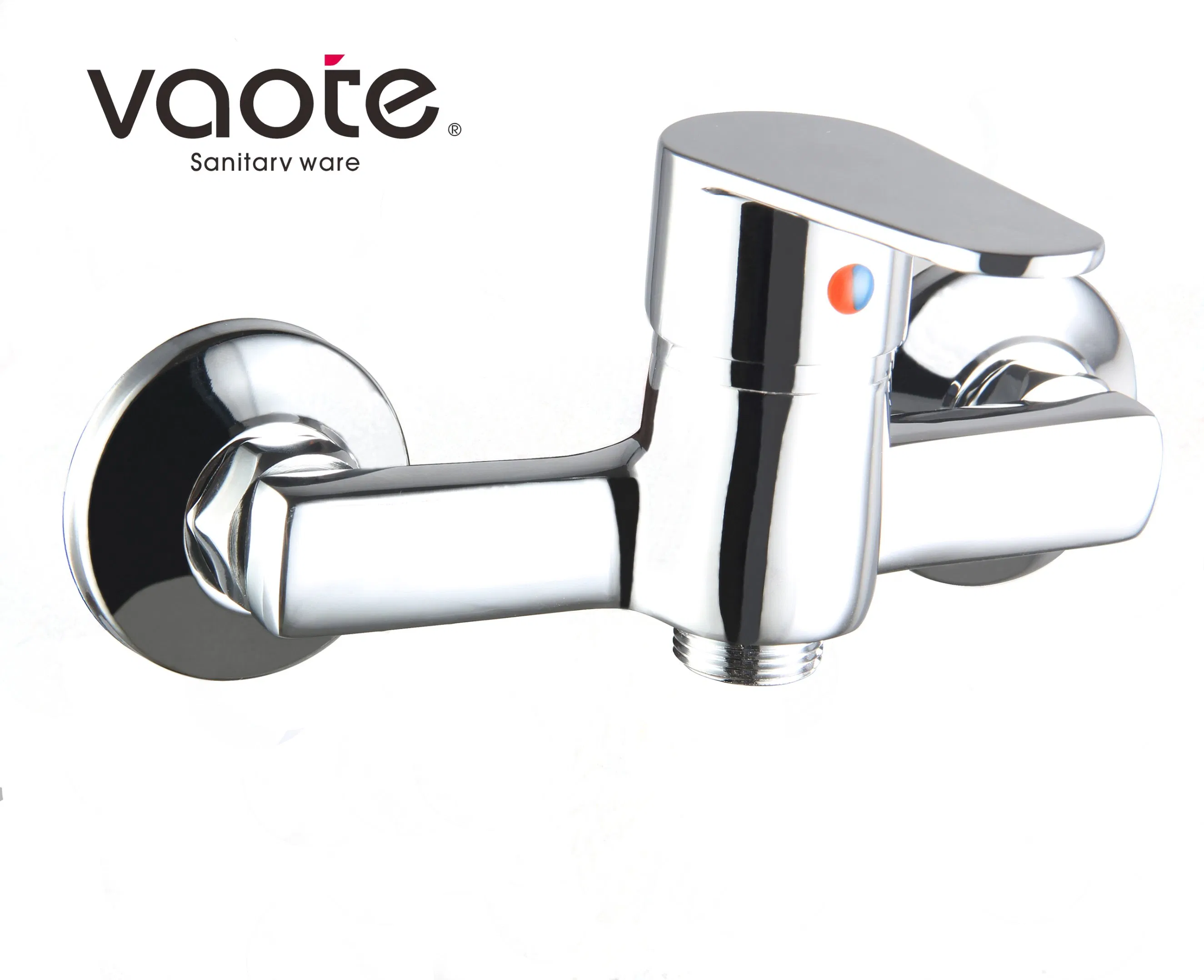 Wall Mounted Single Lever Hot and Cold Water Shower Bath Mixer (VT10207Z)