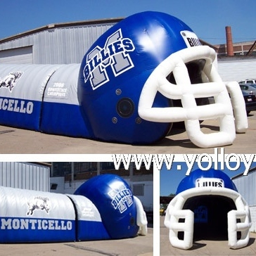 10% off Inflatable Helmet Sports Entrance Tunnel Tent