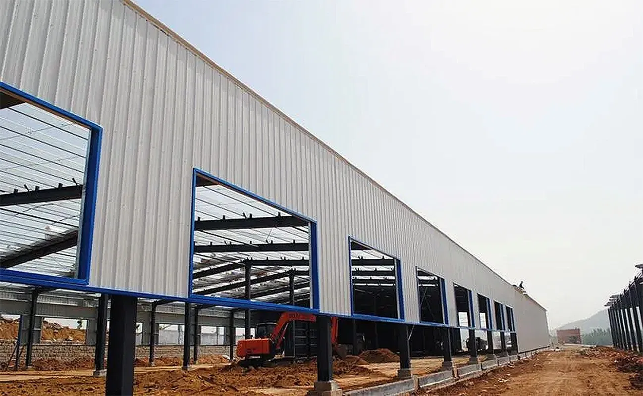 Prefabricated Light Structural Steel Structure Construction with Long Using Life