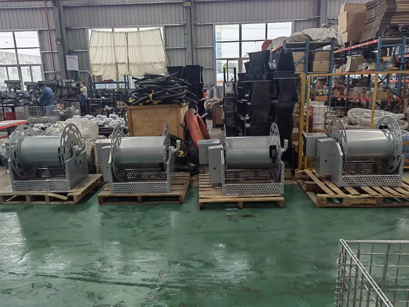 Factory Direct Sale 2 Inch 30 Metre Electric Reel Skeleton