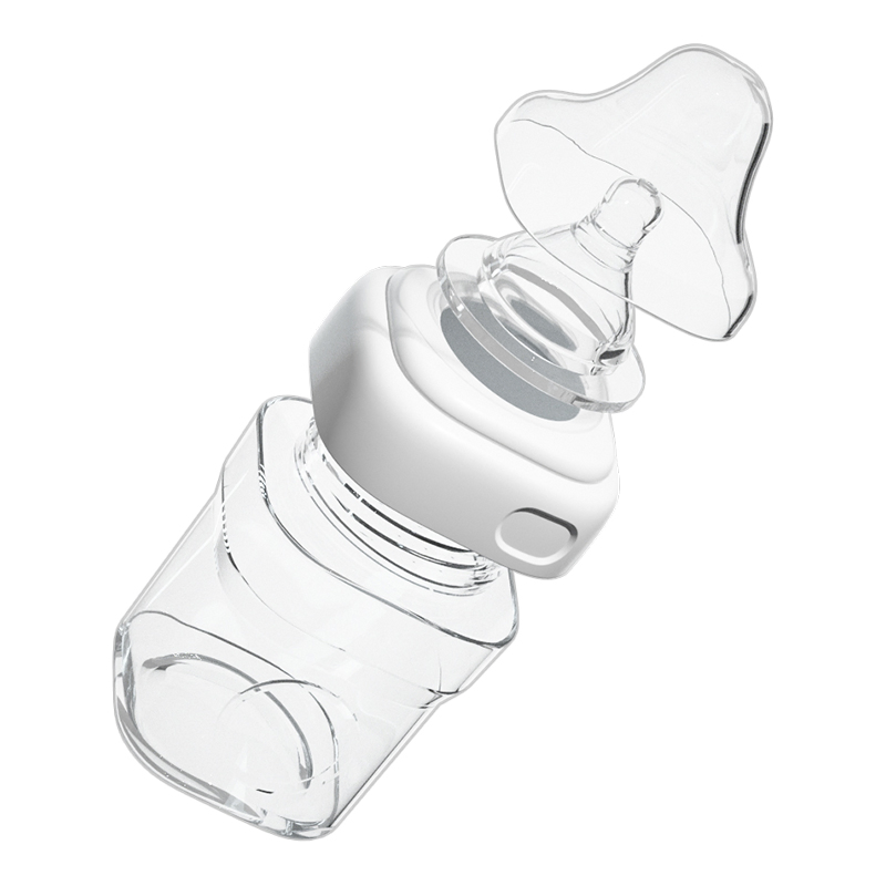 Factory's Latest Design Food Grade PP Square Baby Bottle