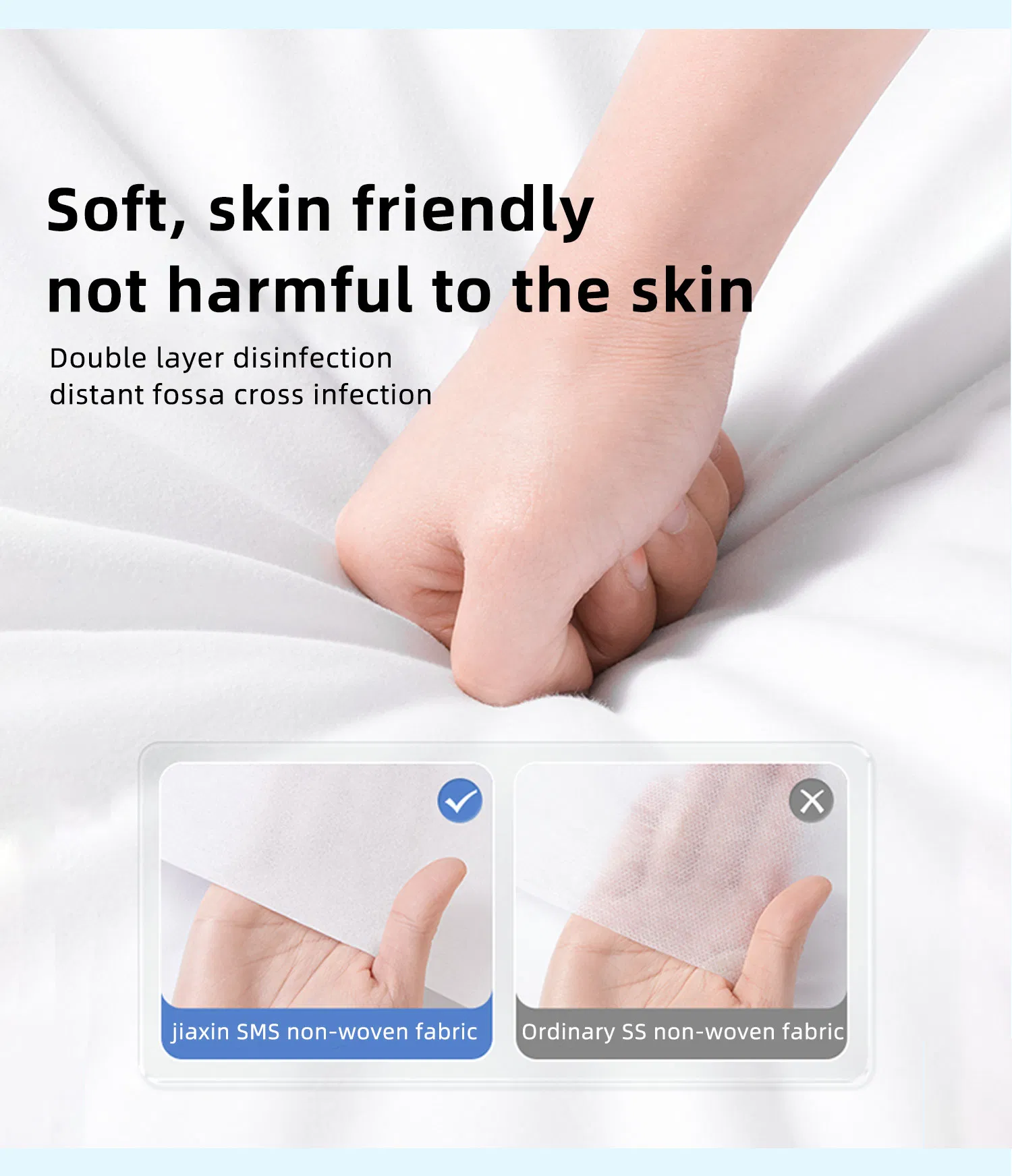 Disposable Bed Sheet for Hotel Essentials for Cruise Ships, Hotel, Camping, SPA