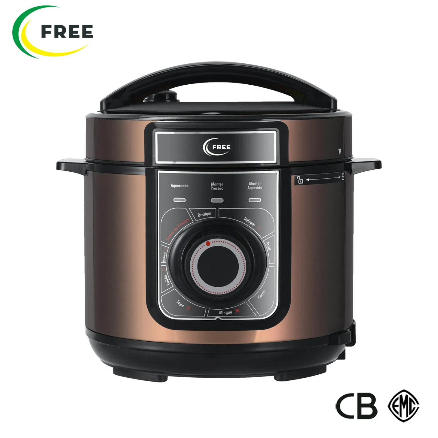 Ambiano 9 in 1 Programmable Automatic Electric Pressure Cooker
