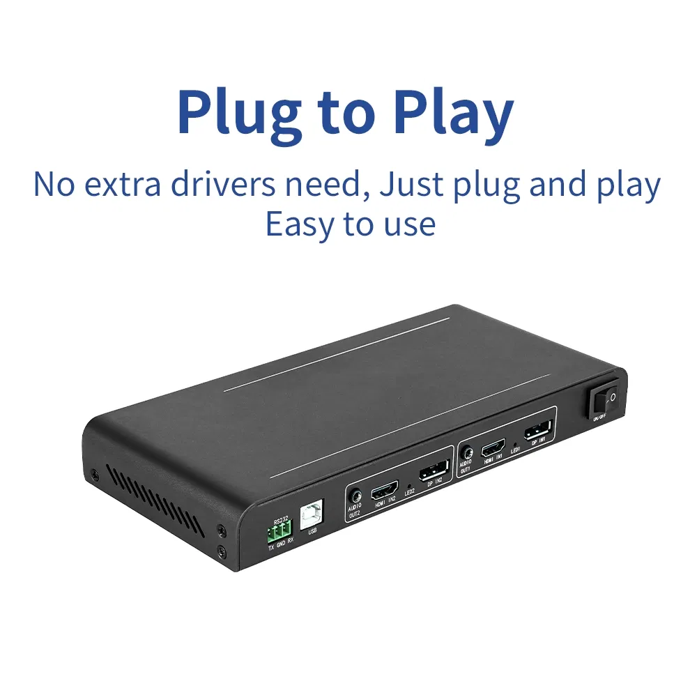 Custom 8K Audio Video & Lighting Video Wall Processor Controller