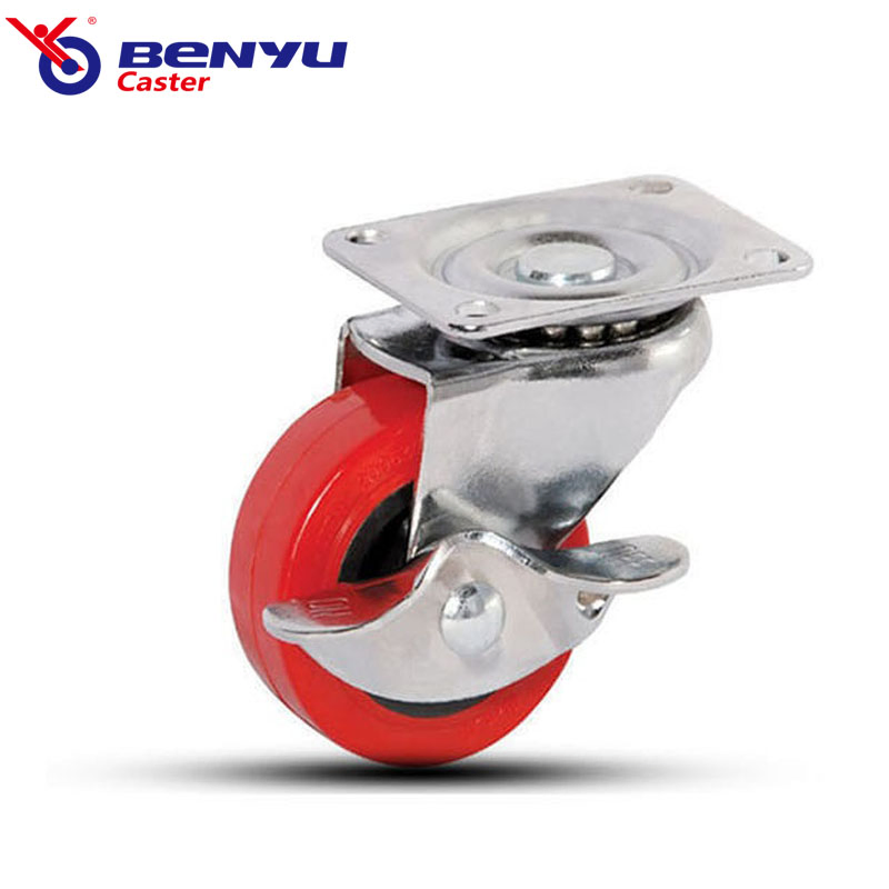 OEM Factory Light Duty Swivel Casters PU Caster Wheel