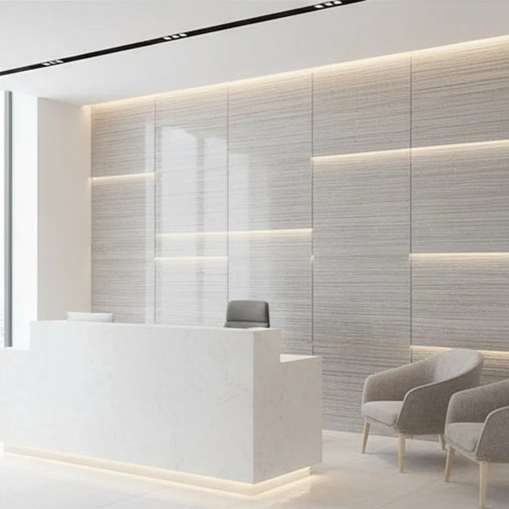 Premium Decorative Fabric Glass with Customized Pattern for Walls