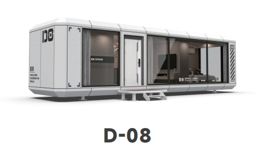 D8 China Factory Hot Sale Mobile Portable Movable Cabin Hotel Container Home Space Capsule House for Glamping Travelling Resorts