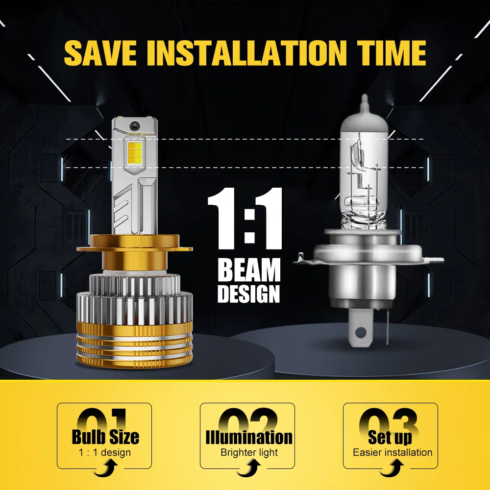 LED-лампа головного света 150W с изменением цвета