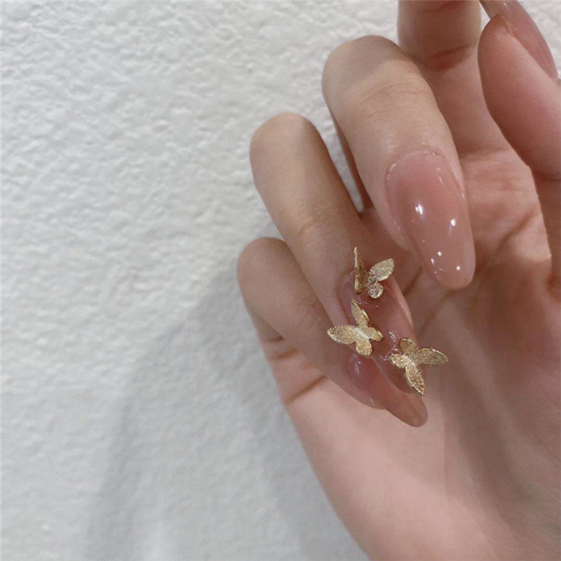 Butterfly Sticker Decoration Nails Art False Nail Beauty
