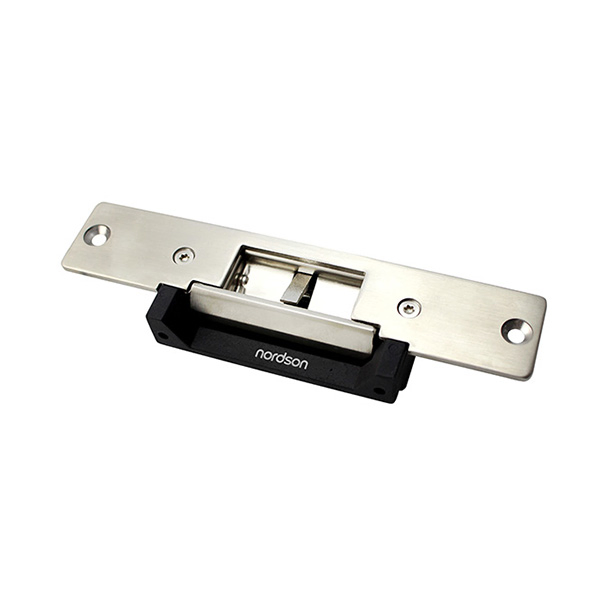 Fail-Secure / Fail-Safe 12VDC Stainless Steel Narrow Mouth ANSI Glass Door Electric Strike Lock