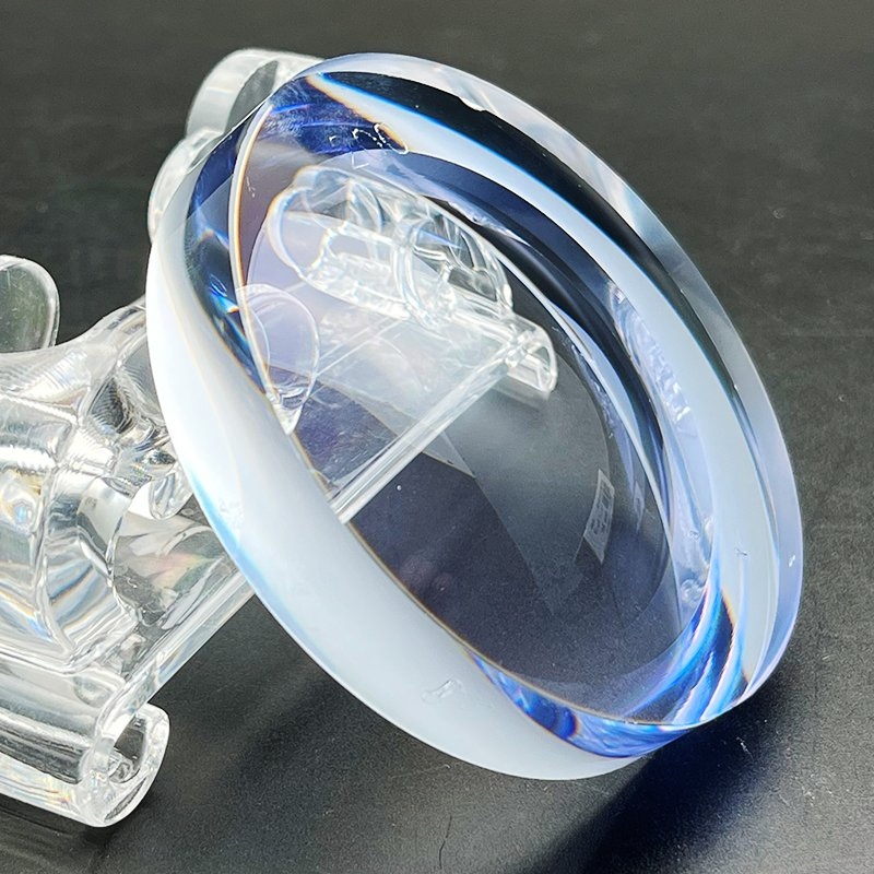 Ultra-Thin 1.67 Mr-10 Semi Finished Anti Blue Ar Coating Optical Eyeglasses Lens