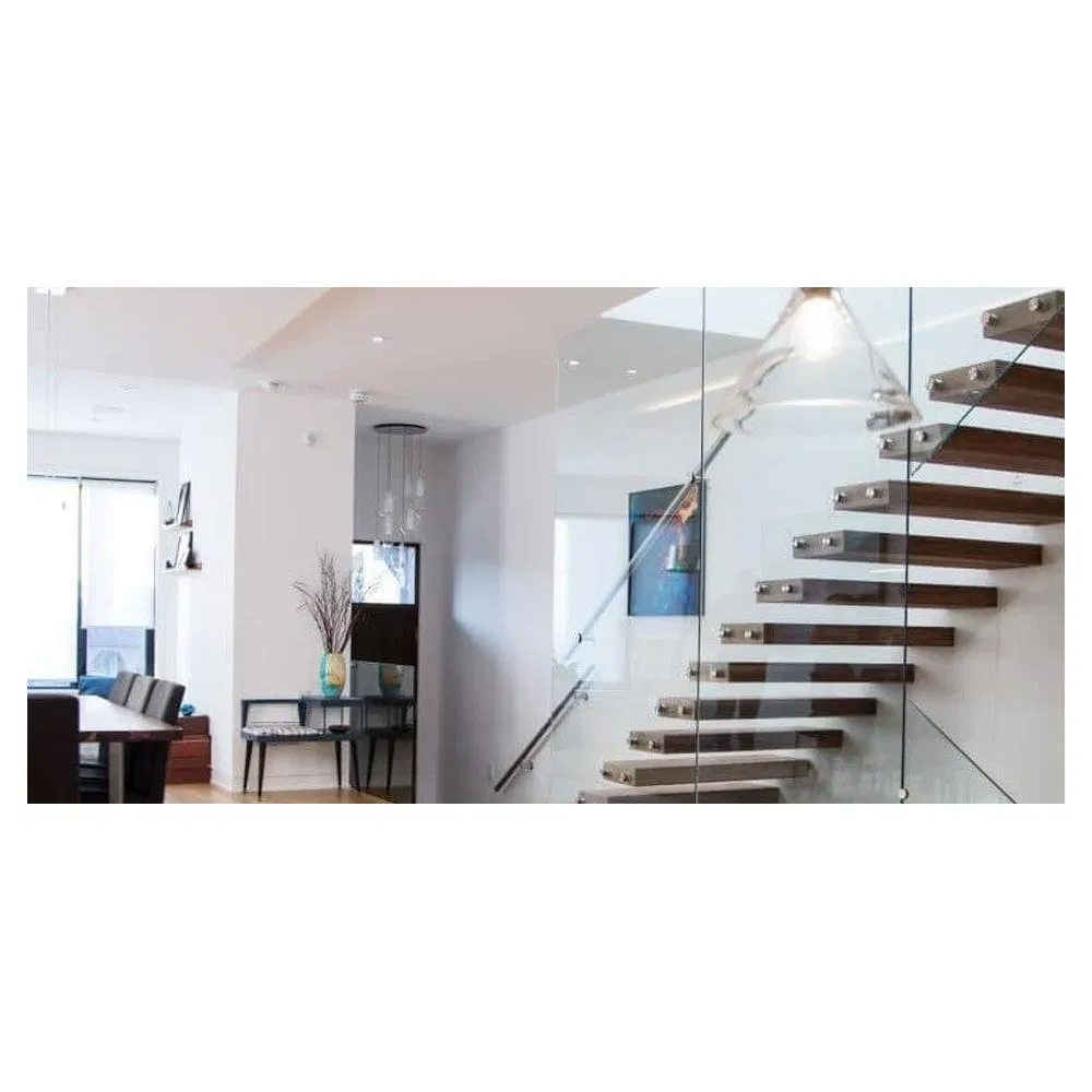 Prima Residential Indoor Carbon Steel Straight Stairs for House Project