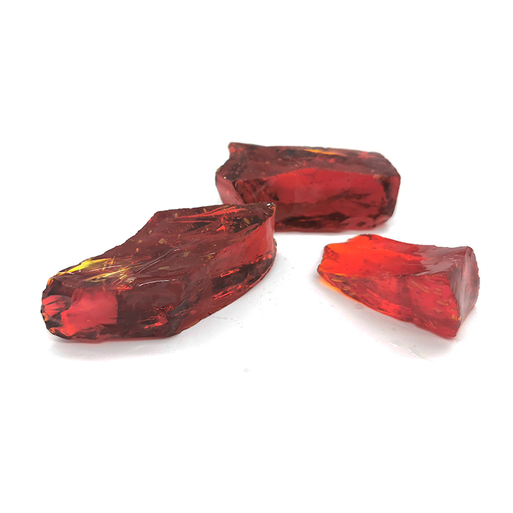 Transparent/Colorful Crushed Glass Block Glass Gravels for Building Decoration