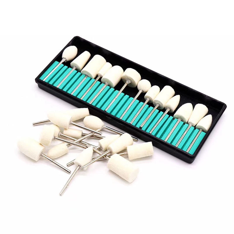 Guyo White Drill Bit Set for Nail Beauty Accept Custom Logo
