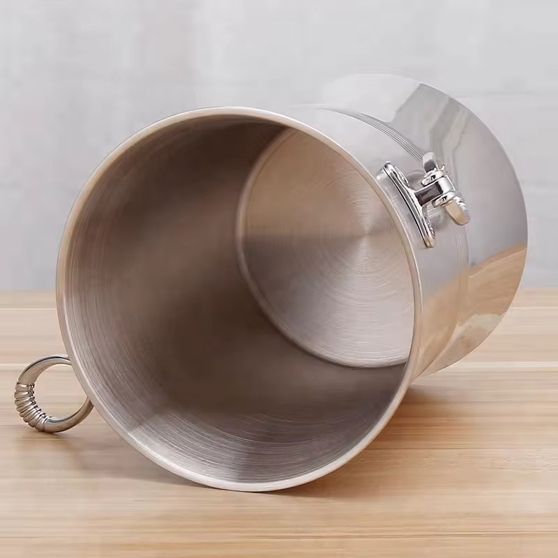 Party Supplies Stainless Steel Restaurant Equipment Kitchen Utensils Cookware Party Ice Bucket
