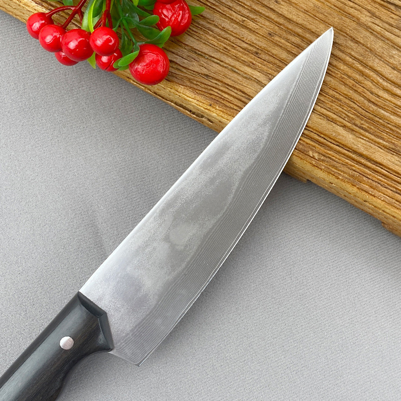 Кованый нож для мяса и кемпинга DS-2938