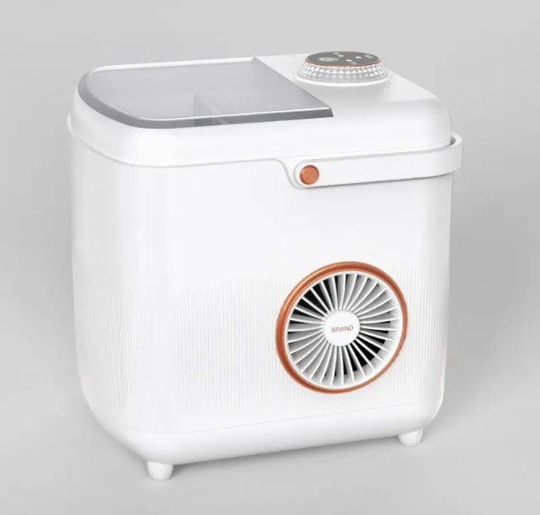 Compact Ice Cube Maker for Home Use with Quick Cycle Time