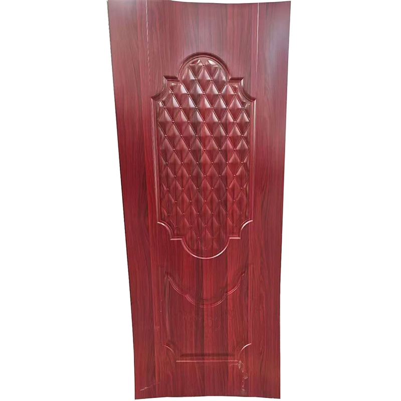 Waterproof Melamine PVC White Primed Molded MDF Door Skin Panel