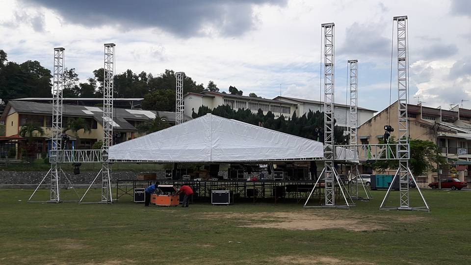 Adjustable High Altitude Aluminum Stage Global Truss for Graduations