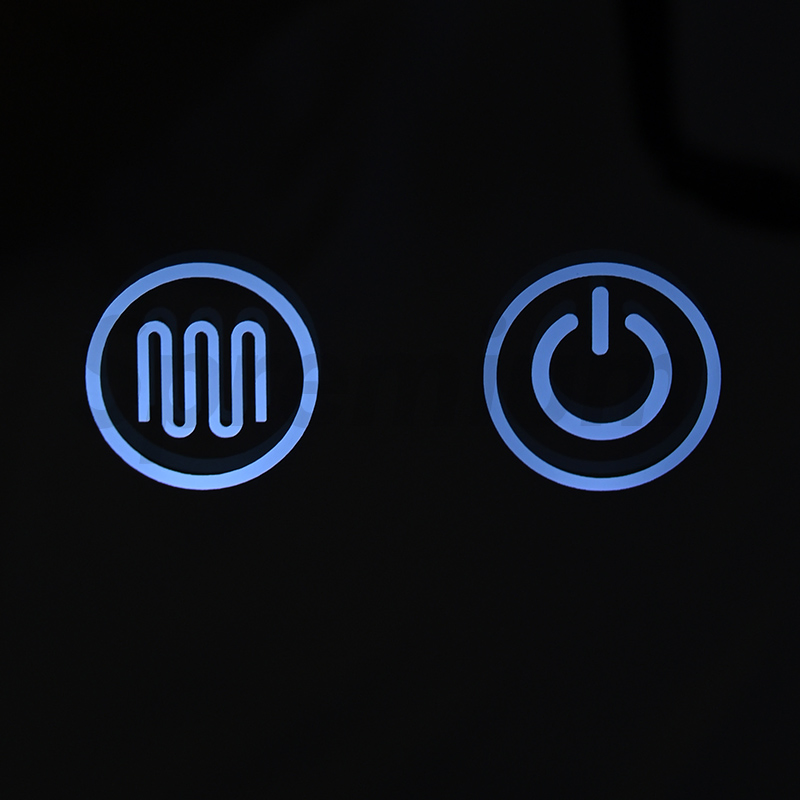 80cm Round LED Backlit Bathroom Mirror for Modern Homes