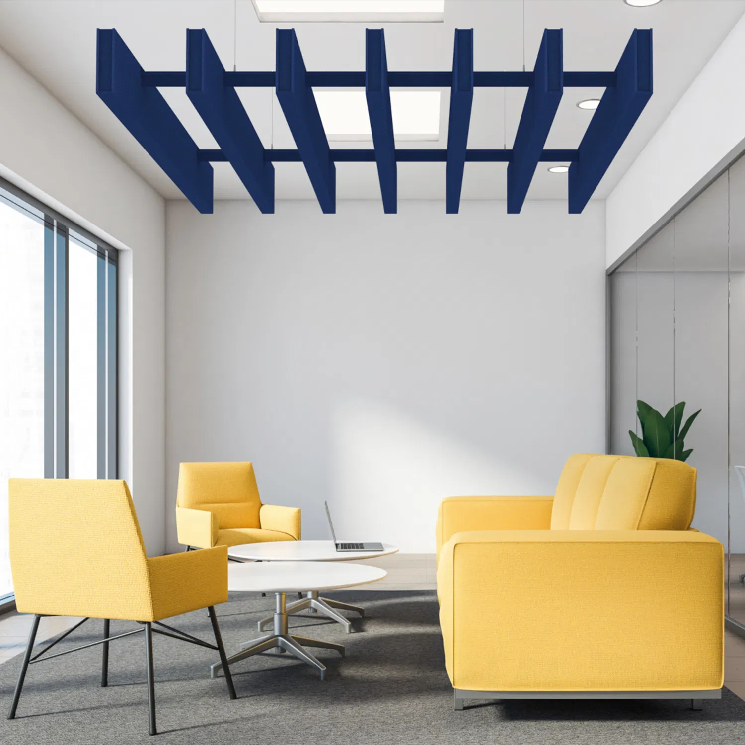 3D Wall Acoustic Diffuser Ceiling Board Sound Absorbing High Density Soundproof Panel