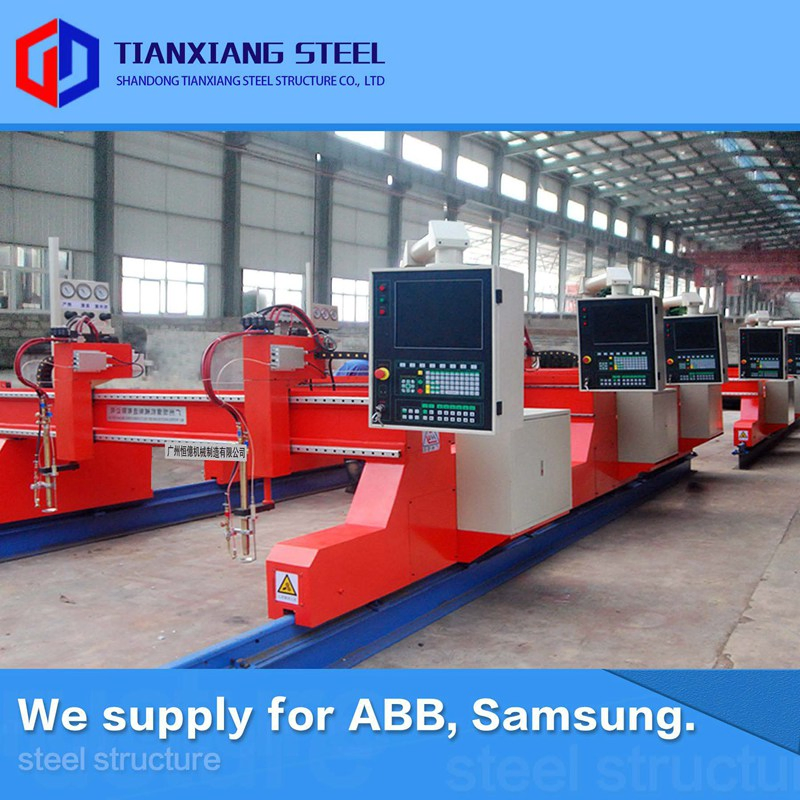 Q235B Steel convenient Transportation Metal Shop Buildings