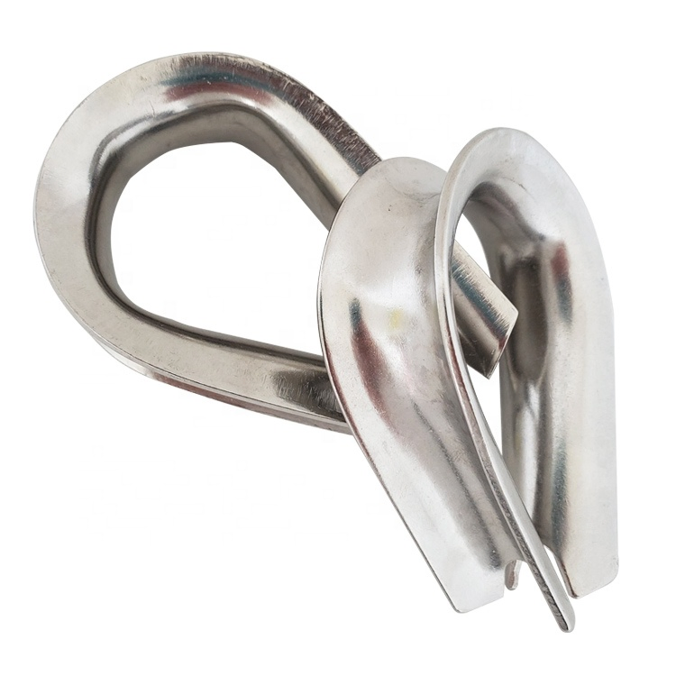 Stainless Steel Wire Rope Thimble for Cable